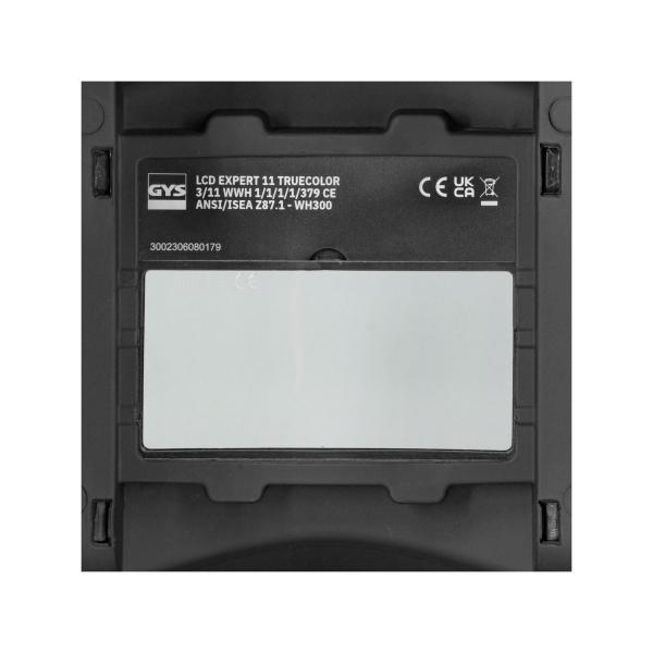 Соларна заваръчна маска Gys LCD Expert 11 CARBON, 040755 - 0,5 ms