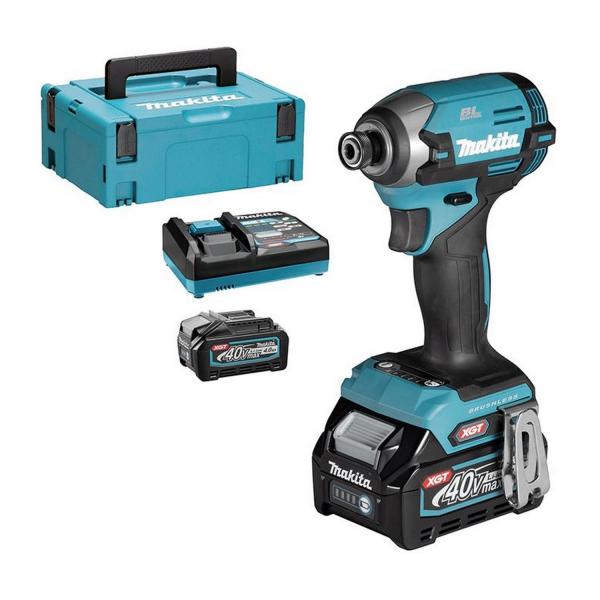 Акумулаторен ударен винтоверт Makita TD003GA201 – 40 V, 1/4, 210 Nm