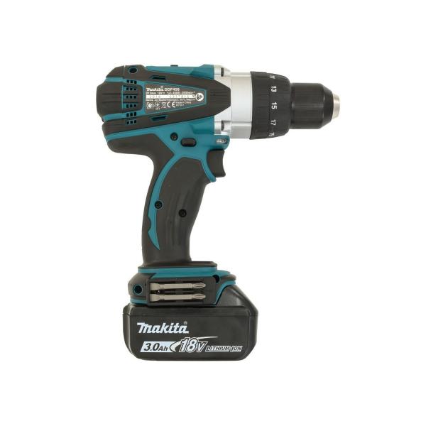 Акумулаторен винтоверт Makita DDF458RFE – 91 Nm, 18 V, 3 Ah