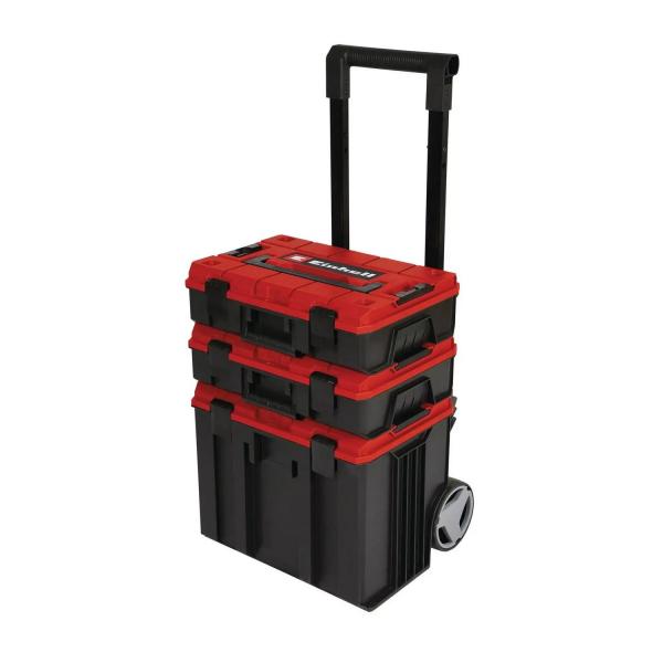 Система куфари Einhell E-Case Tower – 415 × 273 × 320 мм, 120 кг