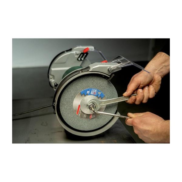 Трифазен шмиргел Metabo DSD 200 PLUS – 750 W, 400 V, 200 мм, 2980 об./мин