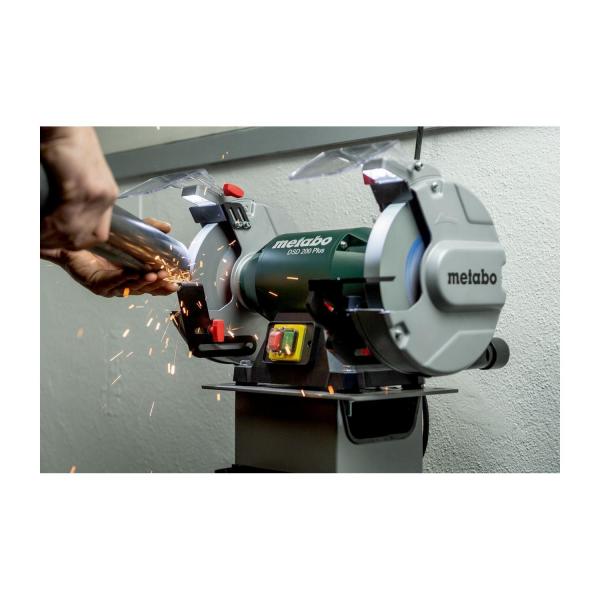 Трифазен шмиргел Metabo DSD 200 PLUS – 750 W, 400 V, 200 мм, 2980 об./мин