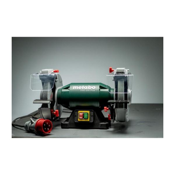 Трифазен шмиргел Metabo DSD 200 PLUS – 750 W, 400 V, 200 мм, 2980 об./мин