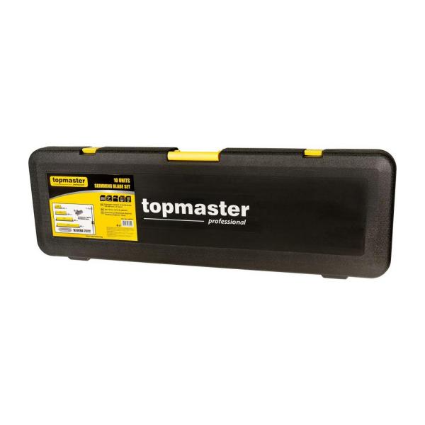 Комплект ножове за шпакловане Top Master Pro, 250–800 мм, 10 части