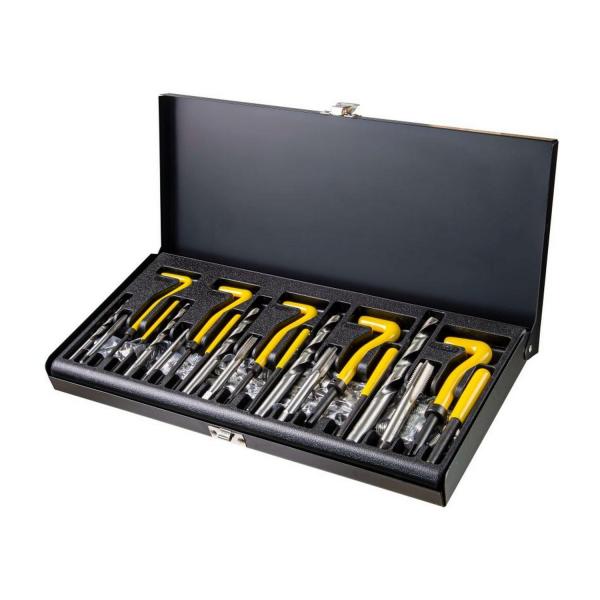 Комплект за възстановяване на резби Top Master Pro, M5–M12, 131 части