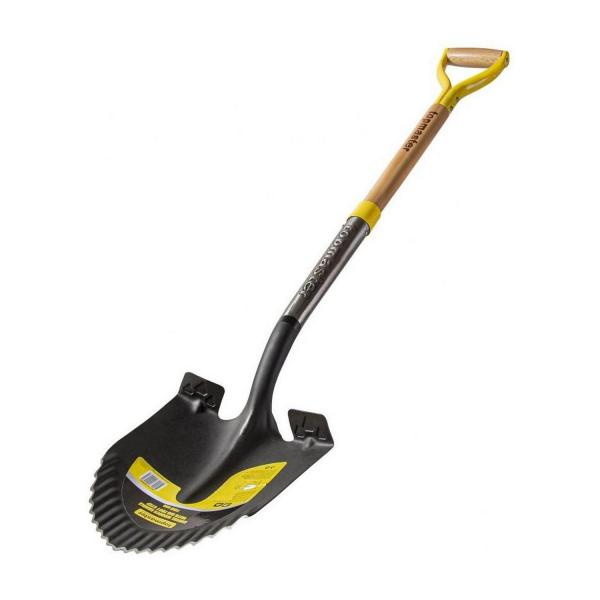 Кръгла лопата с педал и ръкохватка тип Д Topmaster Pro 380802 – 1150 мм