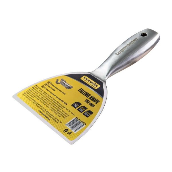 Монолитна шпакла Top Master Pro 320729, INOX, 152 мм