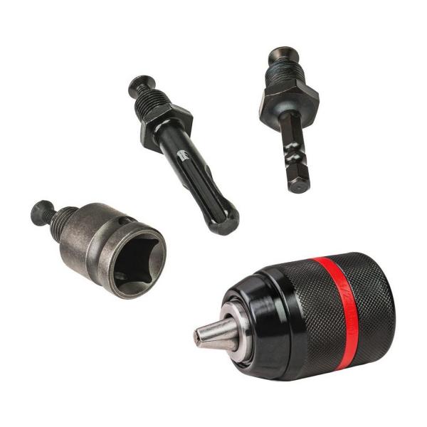 Патронник Raider 999903 -13 mm метален със SDS+ и HEX адаптери