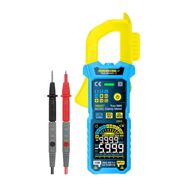 Дигитални AC/DC амперклещи Pancontrol PAN 600AD+ 2 – 600 A, 600 V, True RMS