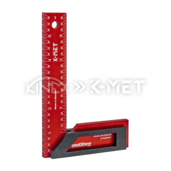 Дърводелски прав ъгъл K-MET 4044-24-006US – 6x4 inch