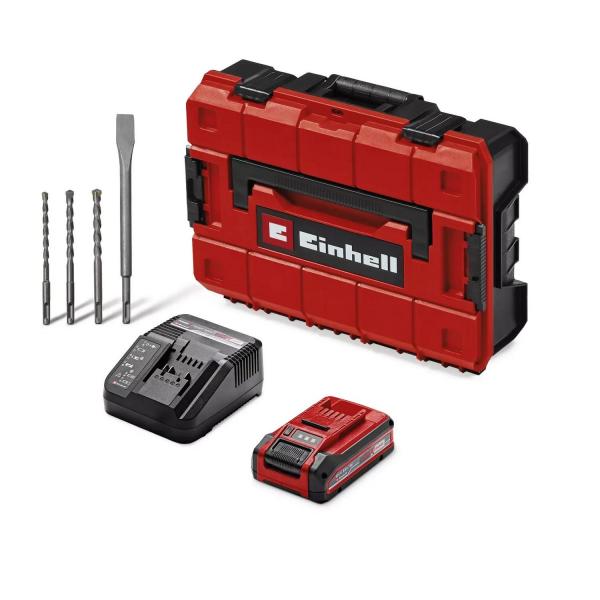Акумулаторен перфоратор Einhell TP-HD 18/28 Li BL+4 – 18 V, 3 J