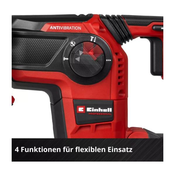 Акумулаторен перфоратор Einhell TP-HD 18/28 Li BL+4 – 18 V, 3 J