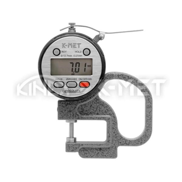 Дигитален дебеломер K-MET 7040-05-010 – 0-10 mm, 0.01 mm, 30 mm, DIN 863