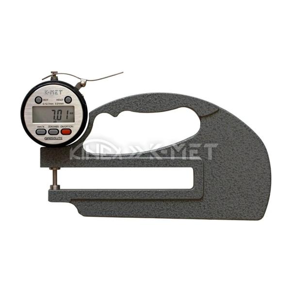 Дигитален дебеломер K-MET 7040-15-010 – 0-10 mm, 0.01 mm, 120 mm, DIN 863