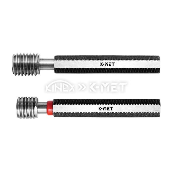 Резбови калибър пробка K-MET 93048-6H – M48(5)-6H, Go/NoGo, DIN 13