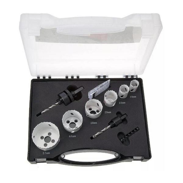 Биметална боркорона за метал Makita D-47123 – комплект 8 части (16–51 мм)