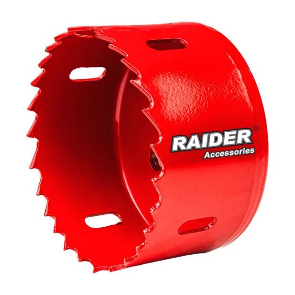 Боркорона за метал Raider Power Tools HSS Bi-Metal 157752 – 57 мм