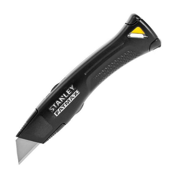 Метален макетен нож с прибиращо се трапецовидно острие Stanley Fatmax FMHT10500-0 – 165 мм