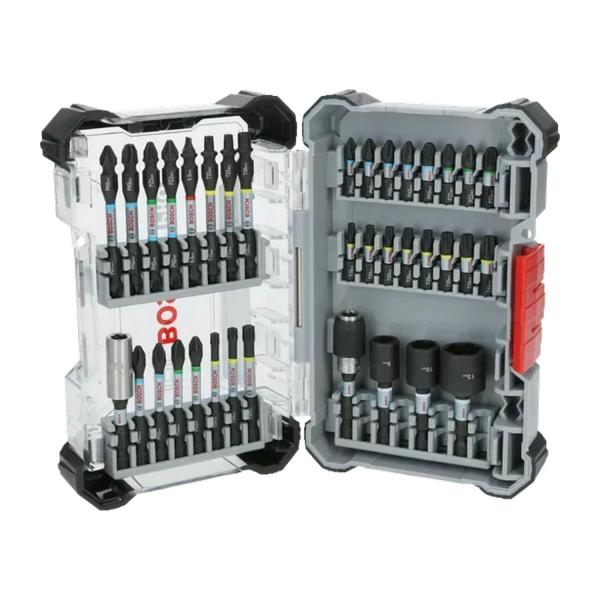 Комплект битове с магнитен държач Bosch Impact Control Multi Construction 2608522517 – 1/4, 36 части