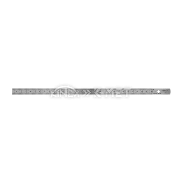 Гъвкава стоманена линийка K-MET 1017-05-030 - 300x13x0,58 мм