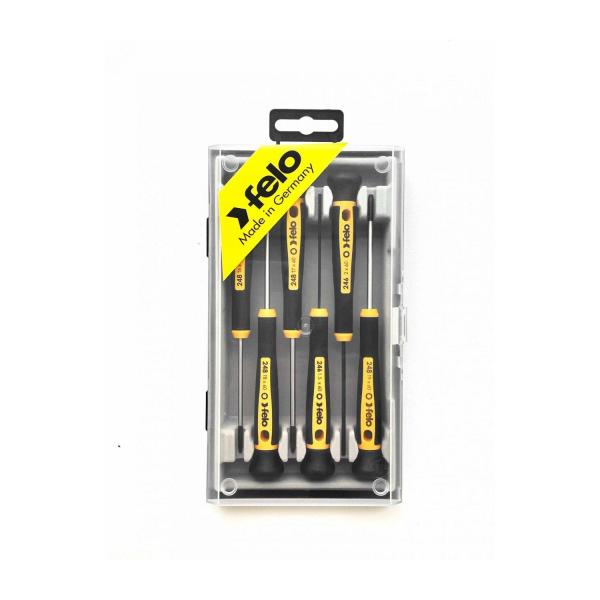 Комплект отвертки Felo S248, 248 961 66 – TORX/HEX, 6 части