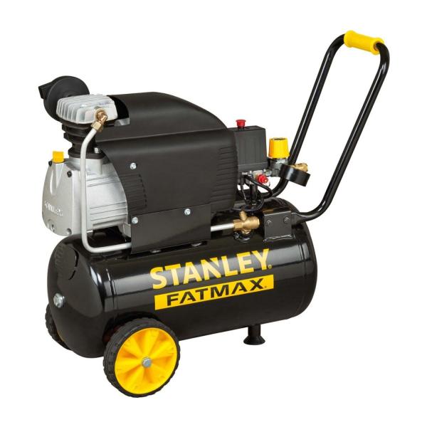 Компресор Stanley D211/8/24S – 1500 W, 24 l, 222 l/min, 8 bar