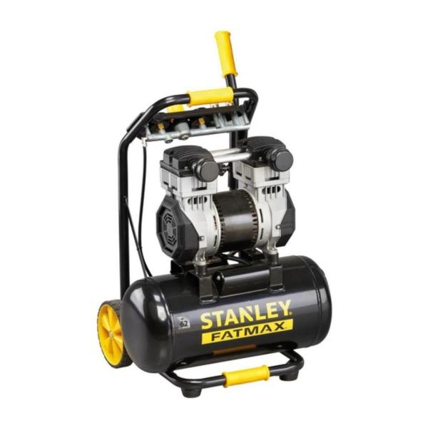 Монофазен безмаслен компресор Stanley FMXCMS2024PE – 1.5 kW, 240 л/мин, 24 л, 8 бара