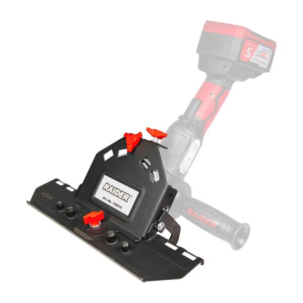 Приставка Raider 139510 – рязане на плочки под 45°, за ъглошлайф