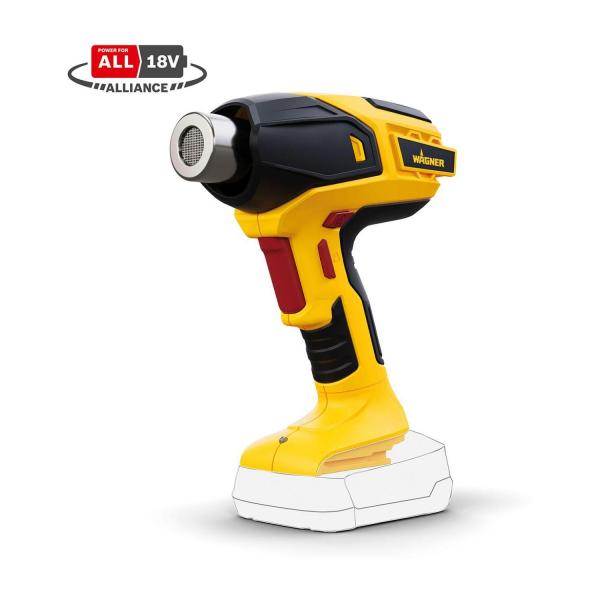 Пистолет за горещ въздух Wagner FURNO 550 – 18 V, 300–610°C, 110 л/мин