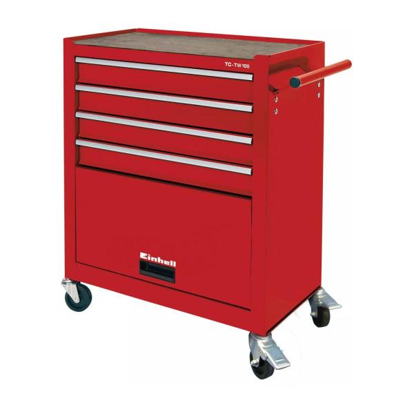 Количка за инструменти Einhell TC-TW 100 – 4 чекмеджета, 75 kg