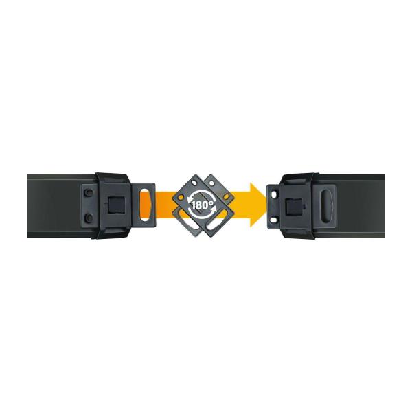 Разклонител за ток Brennenstuhl Premium-Line 1951540100 – 4 гнезда, 1.8 м, черен/сив