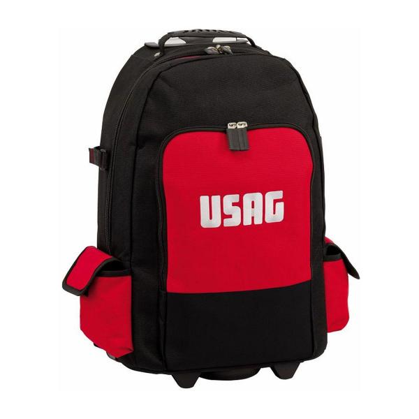 Раница за инструменти с дръжка и колелца Usag 007 TV – 14 кг, 350×200×500 мм