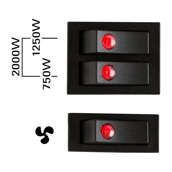 Конвектор Trotec TCH 22 E – 2000 W, 24 м²