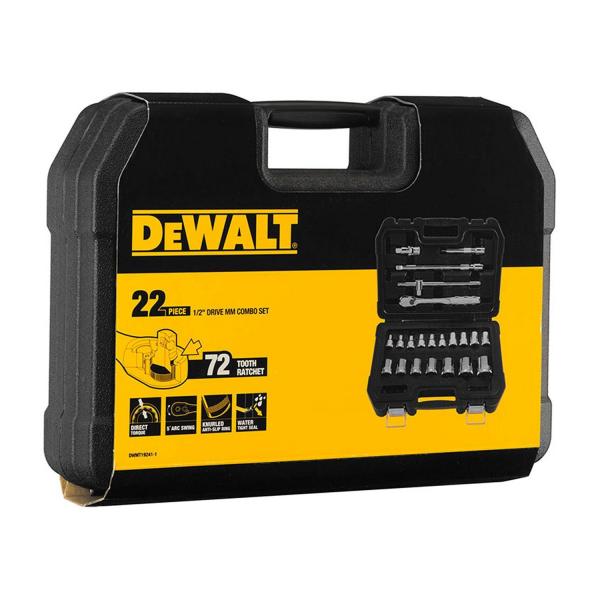 Гедоре комплект DeWALT DWMT19241-1 – 1/2, 8–32 мм, 22 части