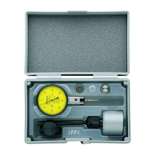 Индикаторен тестов часовник с магнитна стойка Mitutoyo 513-908-10E – 0.8 мм, 0.01 мм