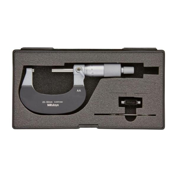 Микрометър Mitutoyo 102-312 – 25–50 мм, 0.001 мм