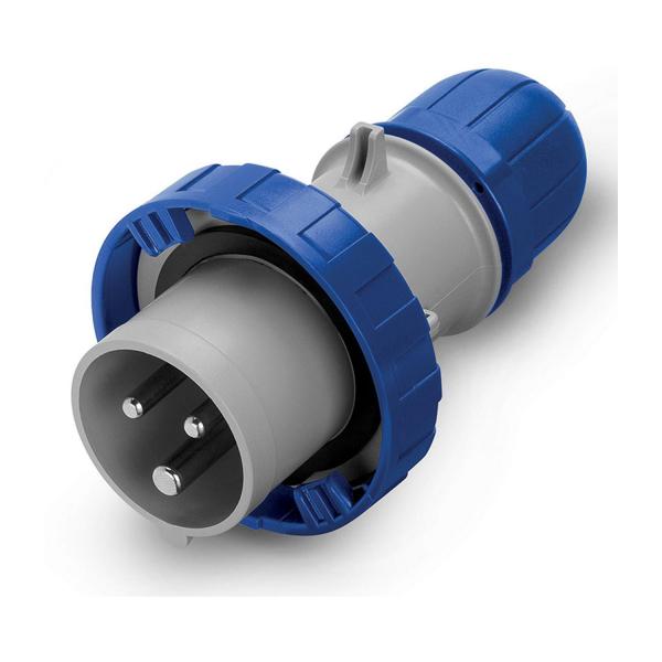 Индустриален щепсел Scame Optima 218.3233 – 32 A, 200–250 V, 2P+E