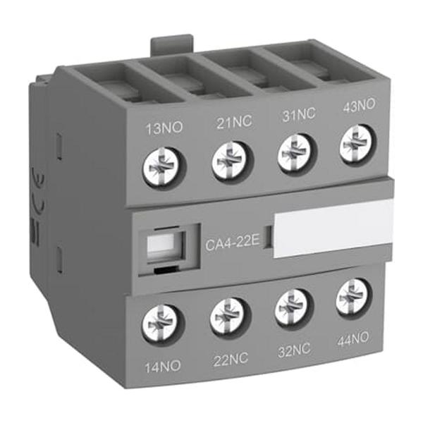 Помощен контакт ABB CA4-22E – 2NO+2NC, фронтален монтаж