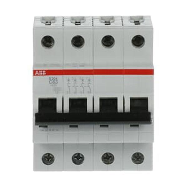 Автоматичен прекъсвач ABB S204-C63 – 4 P, 63 A, 6 kA