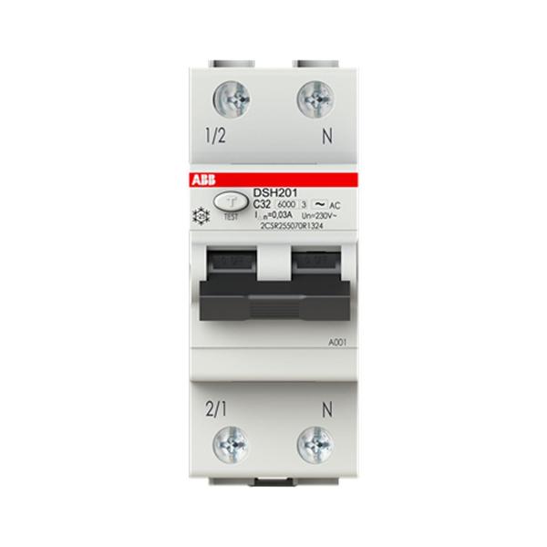 Дефектнотокова защита ABB DSH201 C32 AC30 – 2 P, 30 mA