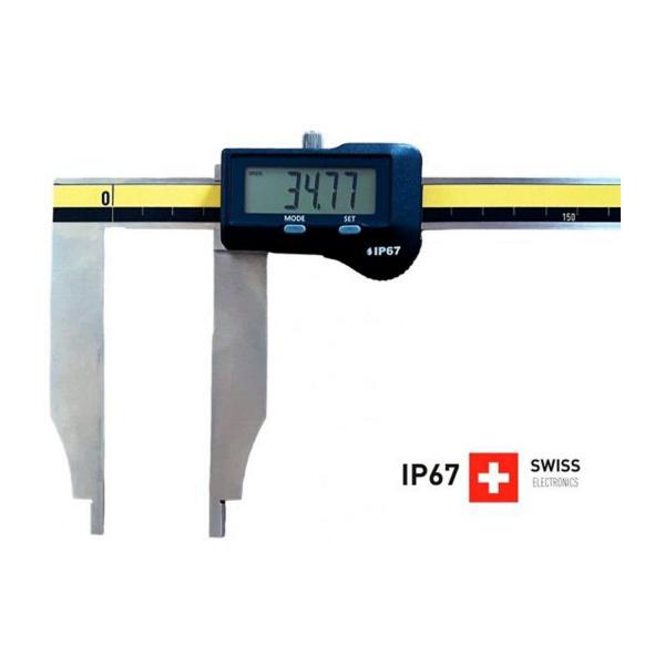 Дигитален шублер Microtech SwissMet – IP67, 500 мм, 0,01 мм