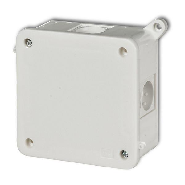 Разклонителна кутия Karlik 100×100×50 мм – IP44, бял