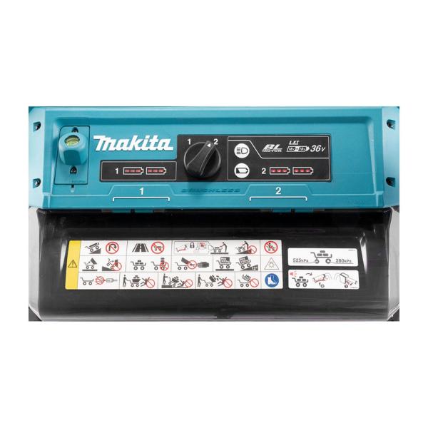 Акумулаторна строителна количка Makita DCU605Z – 300 kg, 18+18 V, 250 l