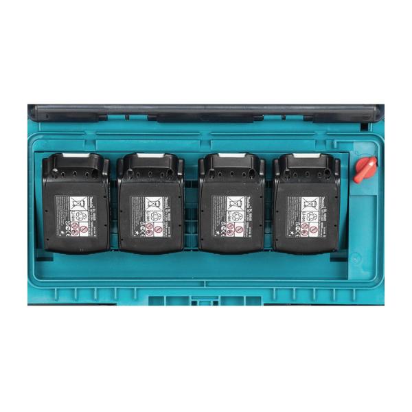 Акумулаторна строителна количка Makita DCU605Z – 300 kg, 18+18 V, 250 l