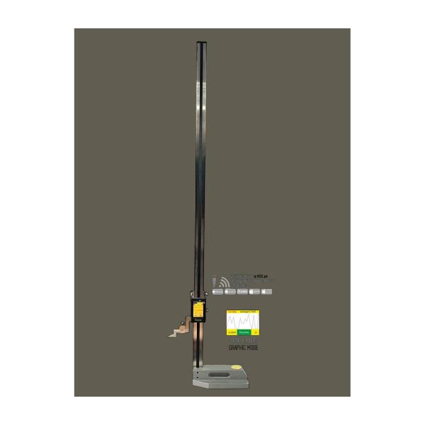 Дигитален високомер Microtech MICRON eFORCE DataMet – 0–2000 мм, 0,0005 мм