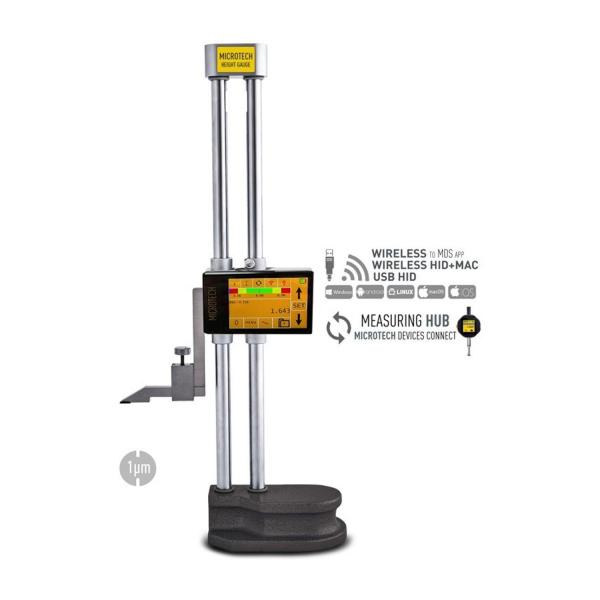Дигитален високомер Microtech MICRON DataMet – 0–600 мм, 0,001 мм
