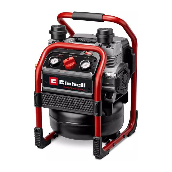 Акумулаторен компресор Einhell SILENZZO 36/210 – 36 V, 8 bar, 56 л/мин