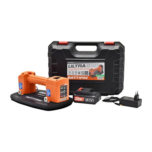 Акумулаторна вендуза Battipav UltraGrip – 21 V, 200 × 88 мм, 150/80 кг 