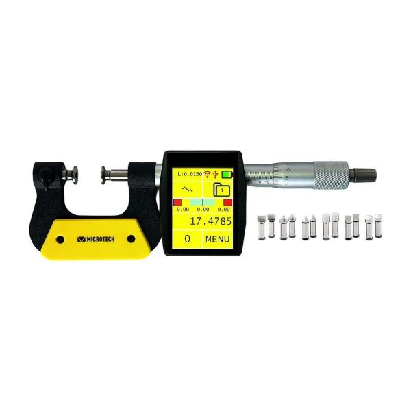 Дигитален микрометър Microtech UNIVERSAL DataMet – 150–175 мм, 0,0001 мм