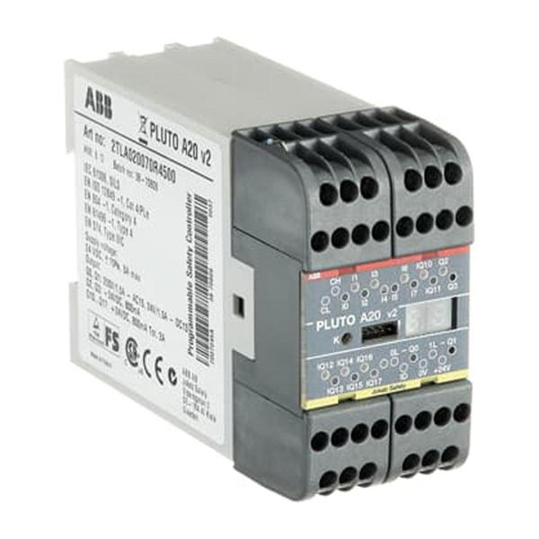 Контролер ABB Jacob Safety Pluto A20 v2 – 24 V DC, DIN шина